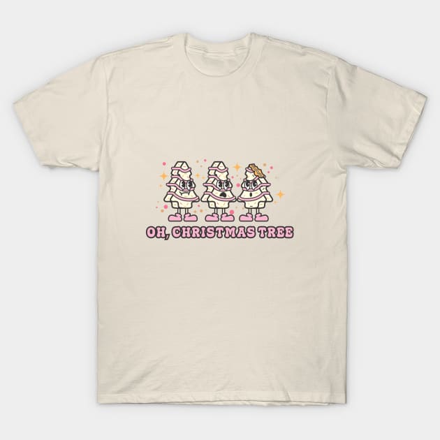 Oh, Christmas Tree T-Shirt by Nessanya